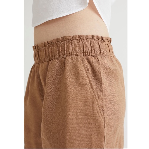 h & m • linen shorts - Picture 2 of 5